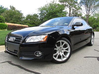11 a5 2.0t premium quattro coupe heated leather seats sunroof automatic 1-owner