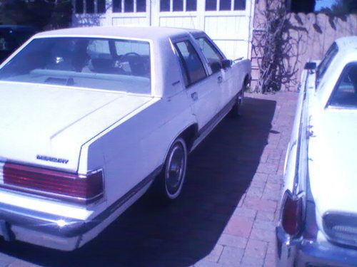 1990 mercury grand marquis ls sedan - repair vehicle