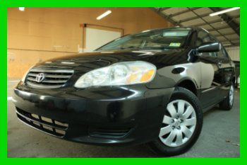 Toyota corolla le 04 5-speed manual very clean runs 100% gas saver! must see!