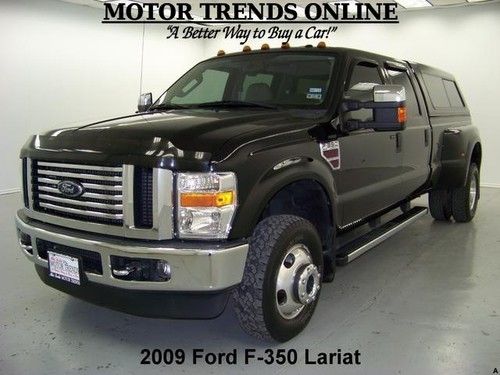 4x4 lariat diesel drw rearcam sync htd seats bed liner 2009 ford f350 f-350 37k