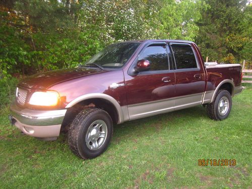 2001 ford f-150 king ranch crew cab pickup 4-door 5.4l