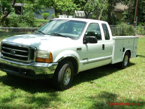 2000 ford f250 extended cab utility truck 7.3 power stroke diesel!!!!!!!!!!!!!!!