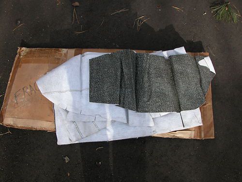 1961-63 ford thunderbird replacementl trunk liner
