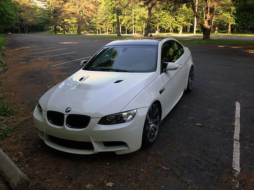 Sell Used L K 2008 Bmw M3 Coupe Alpine White Red Interior