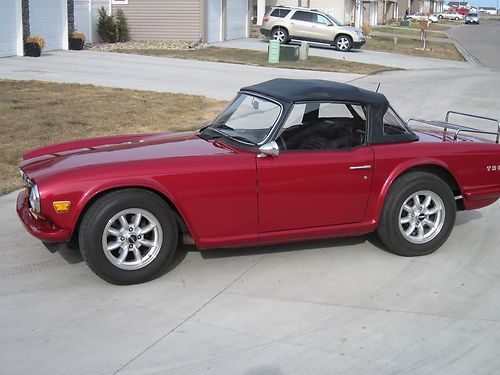 1973 triumph tr6 with overdrive
