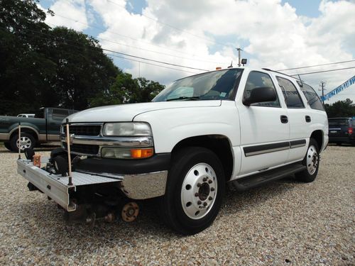 2005 chevrolet tahoe hy-rail railroad gear equipped suv n mississippi no reserve