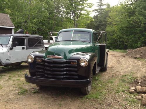 Sell used 1950 chevy 4100 truck in Stoddard, New Hampshire ... 1950 chevy truck wiring harness 