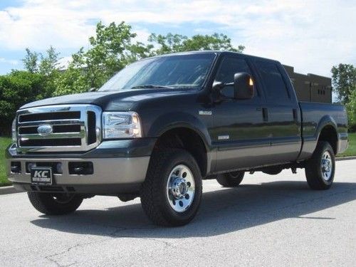 Super duty xlt crewcab 4x4 6.0l diesel 1 owner! well equipped. immaculate!