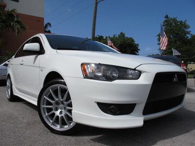 Lancer gts manual navigation sunroof low miles clean 1-owner carfax guarantee