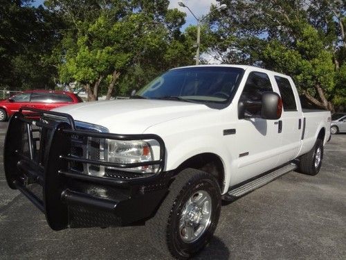 2006 f-350 crew cab 4x4 lariat diesel~runs and looks great~hwy miles~no-reserve