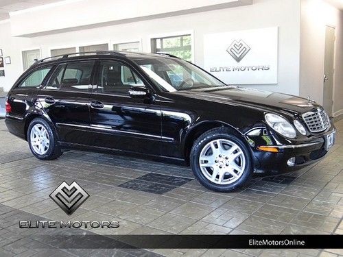 2004 mercedes benz e320 4matic wagon awd navi htd/cld sts moonroof fresh trade