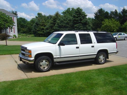 1999 chevy suburban lt 1500 4wd