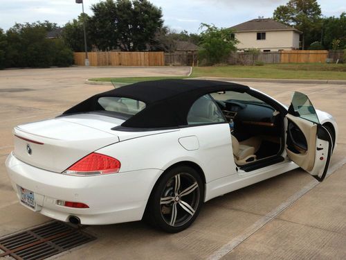650i convertible with m6 wheels, rare color, 50k miles, for sale by owner, mint