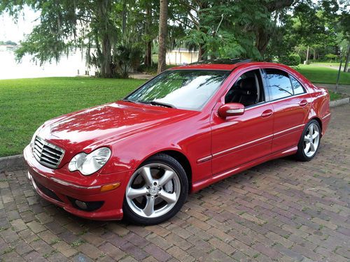 Clean c230 komp 4dr*cd*leather*sunroof*new tires*all powered