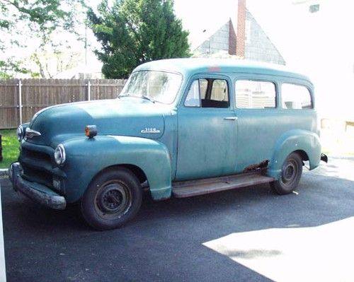 1954 chevrolet 3100 carryall first series