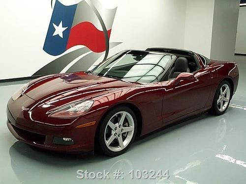 2007 chevy corvette 6.0l v8 6-speed leather xenons 38k texas direct auto