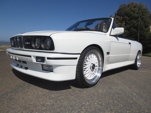 1989 bmw 325ic cabriolet, e30 m3 convertible replica s50