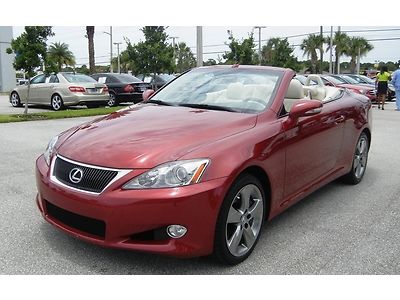 Is350 convertible navigation backup camera one owner low miles