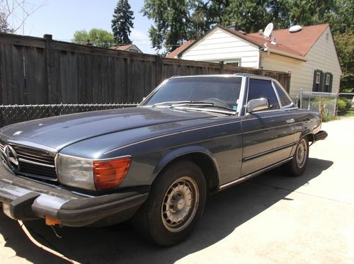 1983 mercedes- benz 380sl roadster