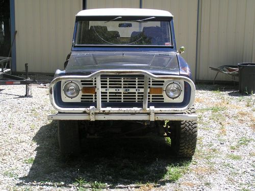 1972 ford bronco half top project