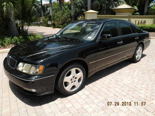 99 infinity q45t, black with black leather interior