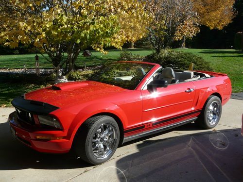 2008 ford mustang base convertible 2-door 4.0l-gt clone sharp! only 23,000 miles