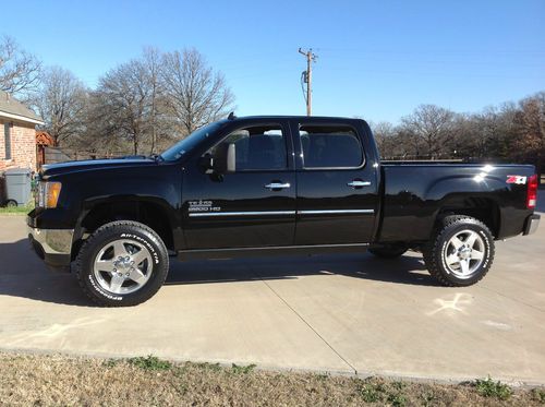 Gmc 2500hd duramax diesel 4x4 crew 1-owner 20"  tx chevrolet 2500