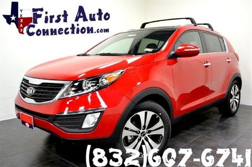 2013 new kia sportage ex loaded navigation panoramic htd free shipping!! 1.9%