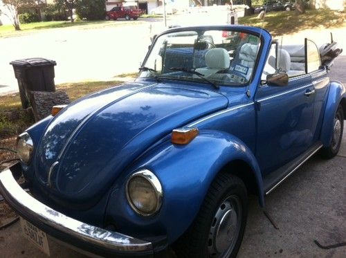 Sell used 1978 Volkswagen Super Beetle Base Convertible 2 ... Sell used 1978 Volkswagen Super Beetle Base Convertible 2 ...