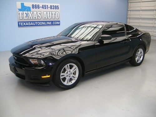 We finance!!!  2011 ford mustang v6 coupe 6 speed a/c cd texas auto