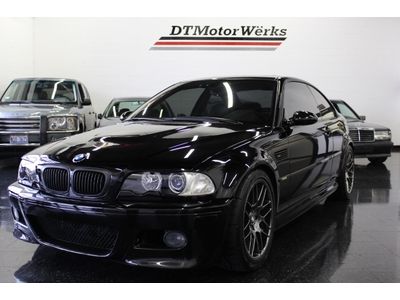 2002 bmw m3 coupe 6-speed black !!! no reserve !!!