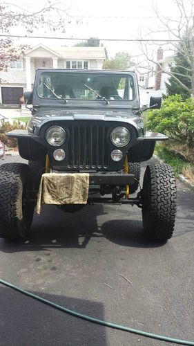 1976 cj5 jeep is in amazing condition led lights flowmaster exhaust a must see