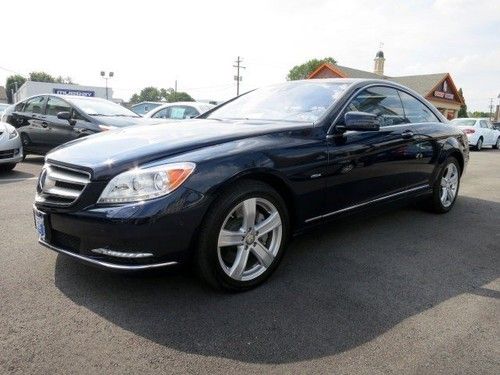 2012 mercedes-benz cl550 4matic coupe - original msrp $121,415.00