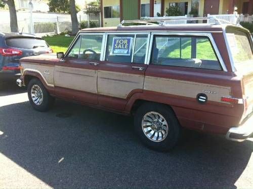 Reduced price- 1985 jeep grand wagoneer - $2200 (thousand oaks, ca)