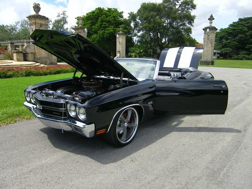 1970 chevelle ss convertible 454 4 speed restomod