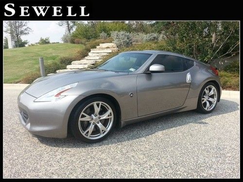 2009 nissan 370z coupe touring leather cd premium bose mp3 one owner low miles