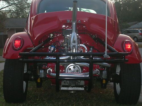 1974 vw baja bug, dune buggy ground up, body off, rotisserie restoration mint