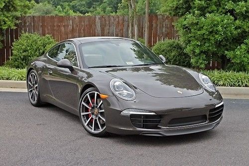2013 carrera s coupe, 6 speed manual, rare color combination, new, navigation