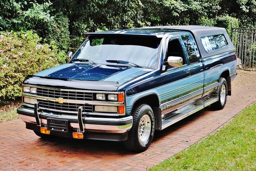 Mint original 1988 Chevrolet Scottsdale extra cab 1500 Only 52,000 miles loaded, image 1