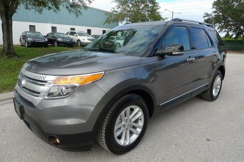 2013 ford explorer sel leather w/ heated power tailgate bluetooth xm