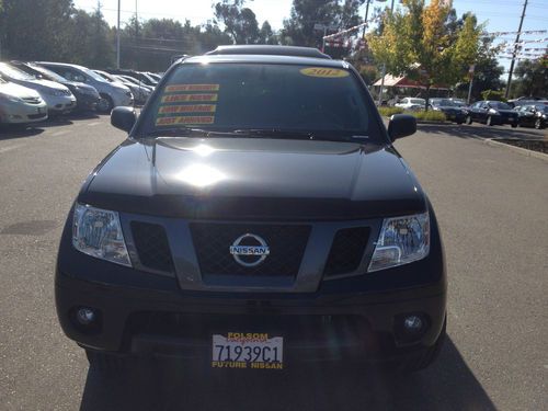 2012 nissan frontier extended cab pickup 4-door 4.0l 4x4 very low miels
