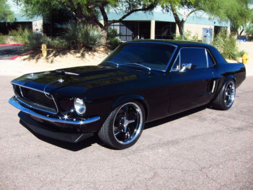 1968 mustang coupe pro-touring - fully restored - shelby look - awesome car!!