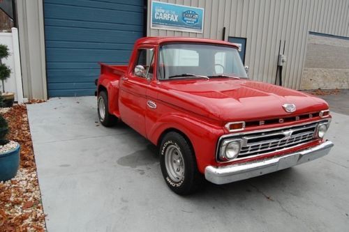 1965 ford f100 351 cleveland engine with 3 speed with over drive  restored