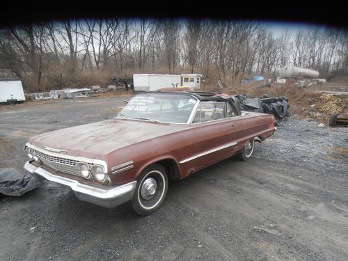 1963 impala numbers matching 409 / 4 speed convertible