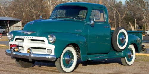 1954 chevy 3100 pickup truck, rare factory hydra-matic transmission