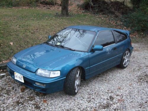 1990 honda crx with b16 engine swap and 30k on rebuilt lsd transmission