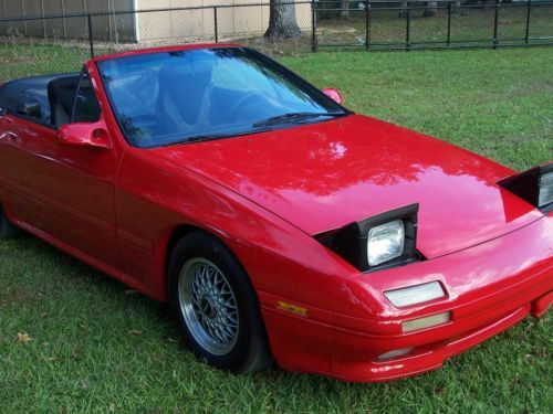 1989 mazda rx-7 convertible automatic - rare - super runner!