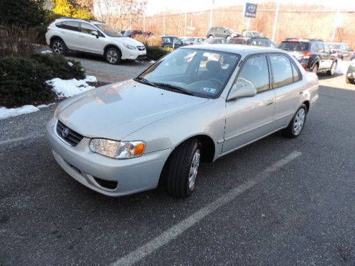02 toyota corolla le 95k miles clean carfax 2 owner super clean no reserve!!!