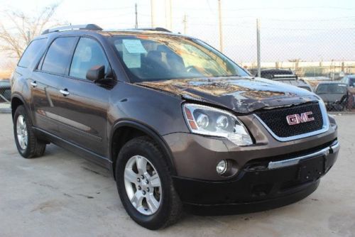 2012 gmc acadia sle awd damaged salvage runs! priced to sell export welcome!!