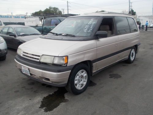 1992 mazda mpv, no reserve